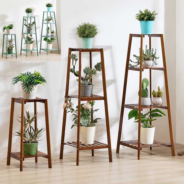 Nordic Bamboo Plant Stand