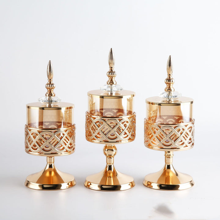 Glass Table Decoration Candle Holder - RAZANSY