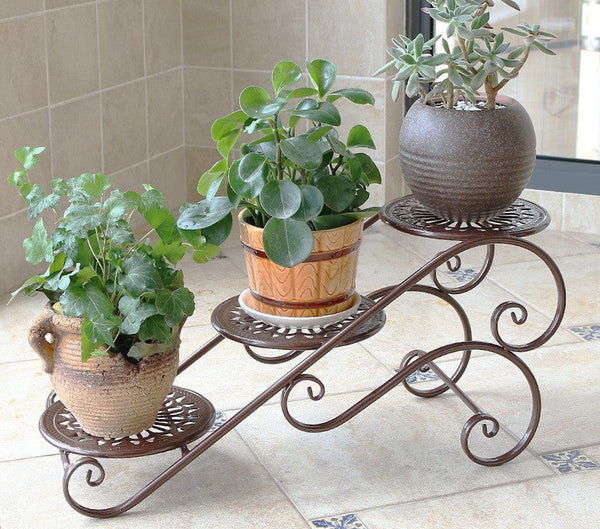 European Iron Plant Stand