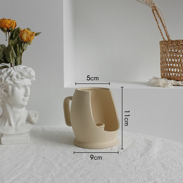 Textured Simplicity of Ceramic Vases