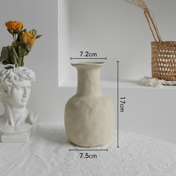 Textured Simplicity of Ceramic Vases