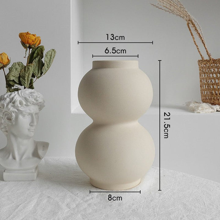 Textured Simplicity of Ceramic Vases